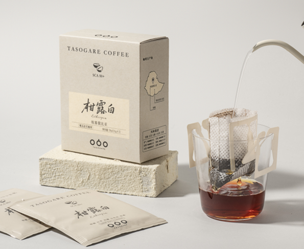 Pour-over drip bag brewing